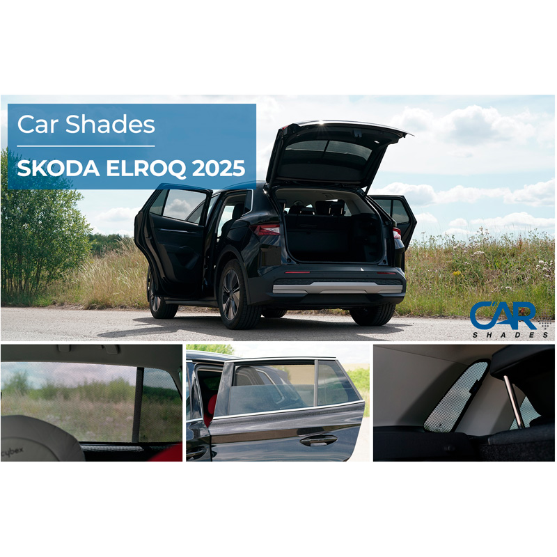 Set de Car Shades sur mesure pour Skoda Elroq 2024- (6-pièces)