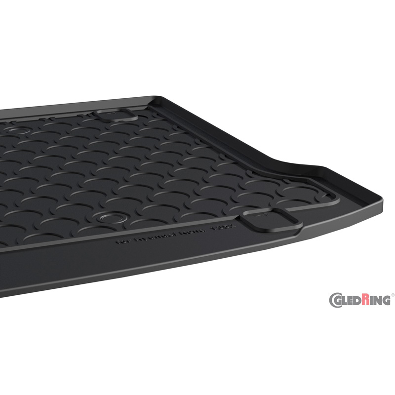 Coquille coffre-arrière Rubbasol (caoutchouc) sur mesure pour Hyundai Kona 2017-2023