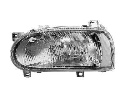 koplamp, Bosch, H4, rechts,-1993 VW Golf 3, 1991-1997