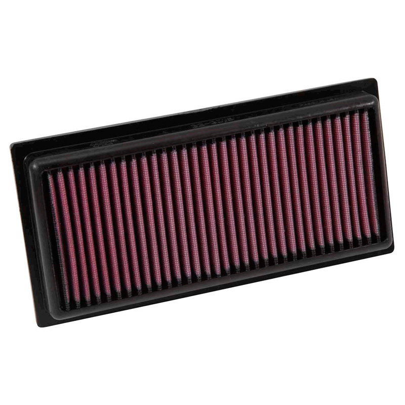 K&N Filtre à air de remplacement sur mesure pour Mitsubishi Attrage, Mirage, Space Star 1.0, 1.2 2012- (33-3016)