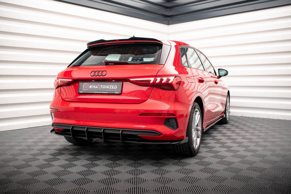 Diffuser met Canards Street Pro Audi A3 8Y Sportback Maxton
