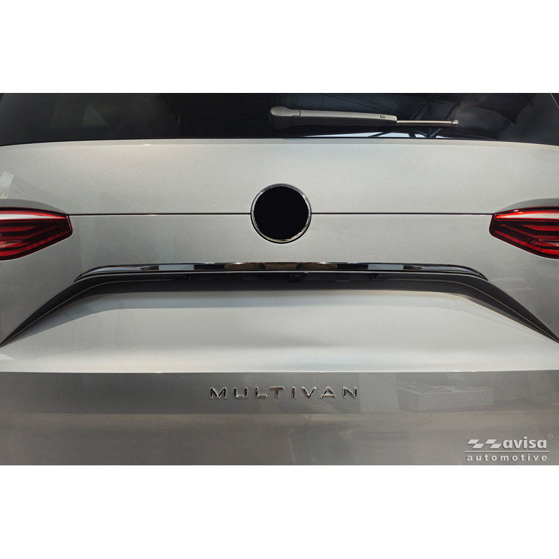 Avisa Moulure de hayon en Inox Noir Chrome sur mesure pour Volkswagen Mulivan T7 2021-
