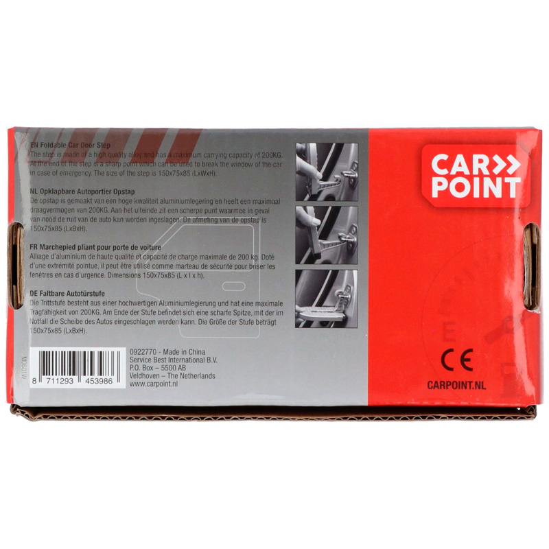 Marchepied pliant pour porte de voiture Carpoint