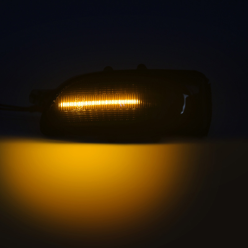 Set de Clignotants de Rétroviseurs LED sur mesure pour Volvo divers modèles - Fumée - incl. Feux Dynamiques