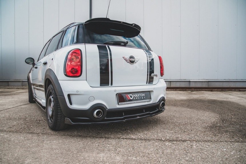 Achterskirt Mini Countryman R60 Maxton Design glans zwart