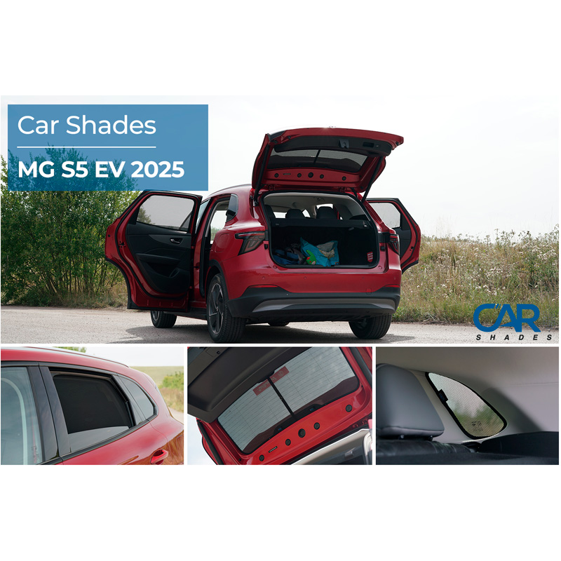 Set de Car Shades sur mesure pour MG S5 (EV) 2025- (6-pièces)