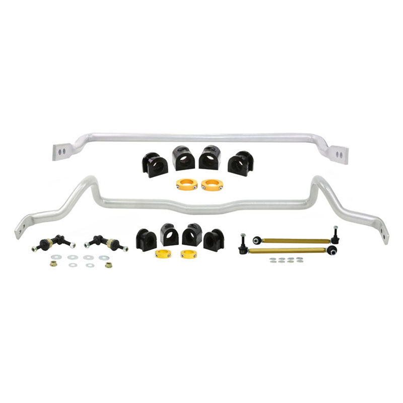 Whiteline Kit de barre stabilisatrice avant et arrière sur mesure pour Mazda 3 BK Mazdaspeed 2004-2009
