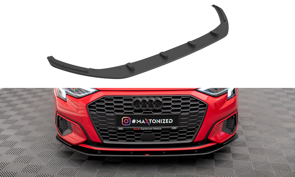 Voorspoiler Street Pro Audi A3 8Y Maxton