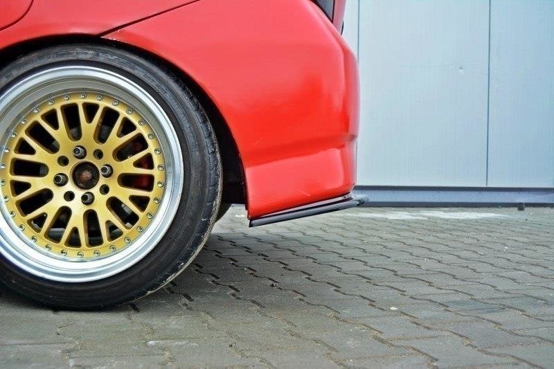 Achterzij Spoilers Honda Jazz MK1 Glanzend Zwart
