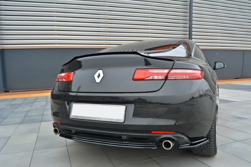 Spoiler cap Renault Laguna Maxton Design glans zwart