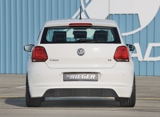 Achterbumperaanzet VW Polo 6R Rieger Carbon