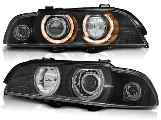 Phares BMW E39 Angel Eyes pour les xenon