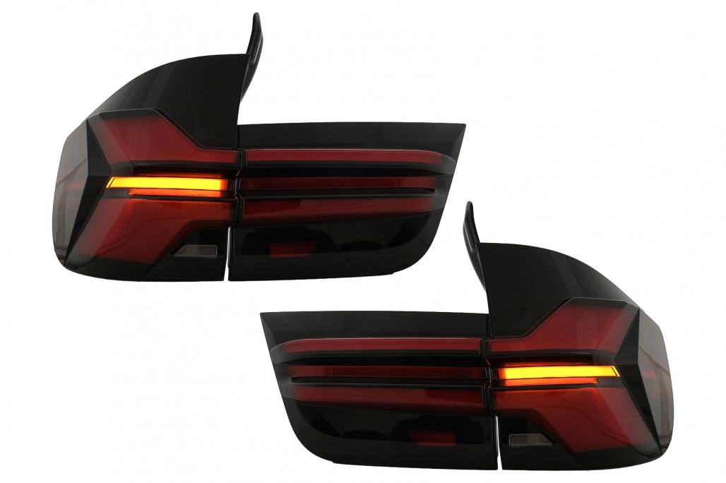 Achterlichten passend voor BMW X5 E70 07-13 LED Tube G05 Look Dynamisch