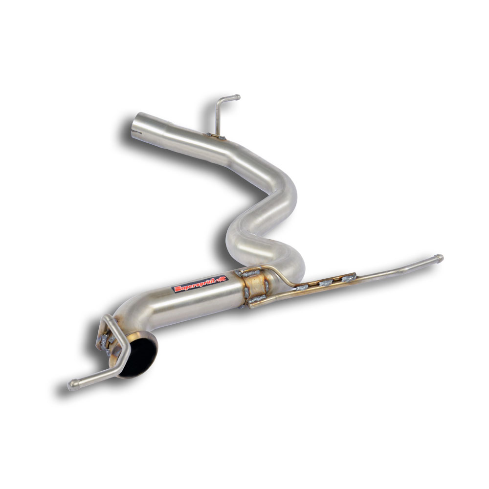 AUDI A3 8V Sedan QUATTRO 2.0 TDI (184 Hp) 2013 Rear pipe (Muffler delete)