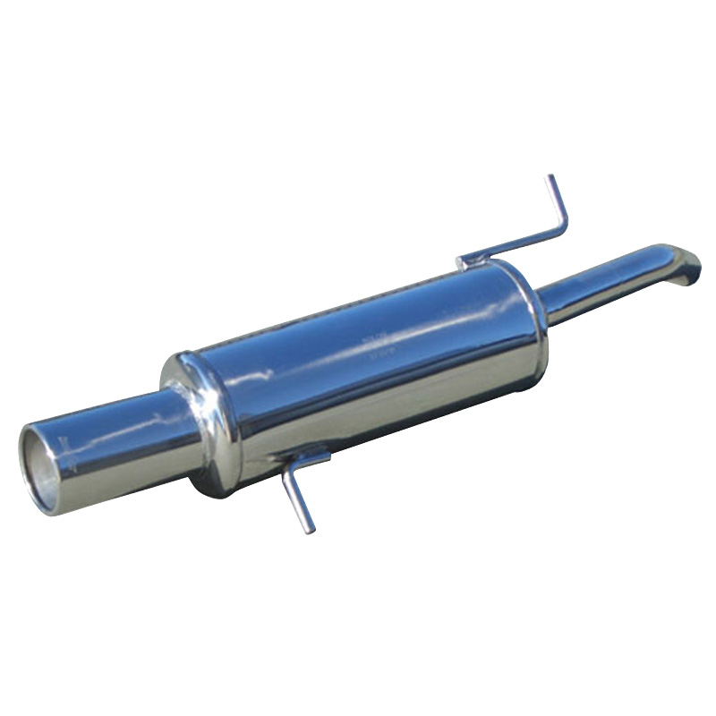100% Inox Échappement Sport sur mesure pour Citroën C2 1.4/1.4 VTR (75cv) 2003- 102mm