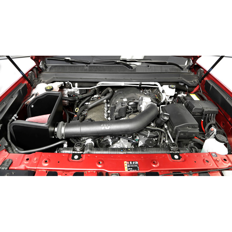 K&N admission d'air Aircharger sur mesure pour Chevrolet Colorado/GMC Canyon 3.6L V6 2017-2021 (63-3104)