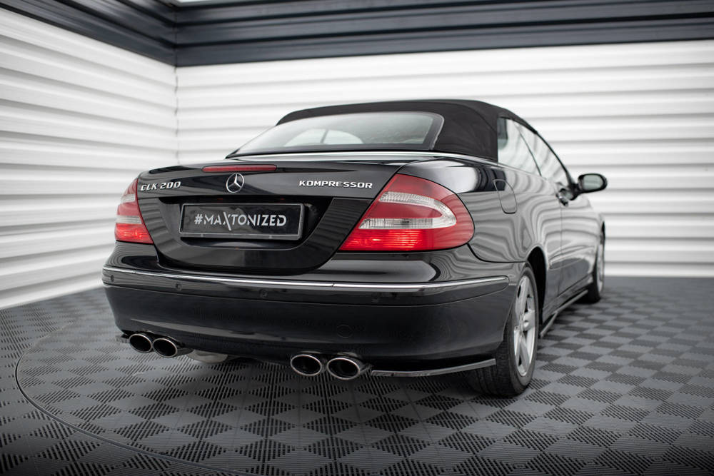 Zijdiffusers V.1 Mercedes-Benz CLK W209 2002 - 2005 Maxton Glans Zwart