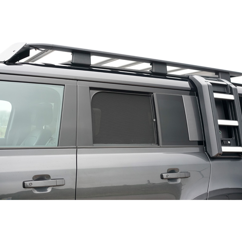 Set de Car Shades (portes arrières) sur mesure pour Land Rover Defender D130 5-portes 2020- (4-pièces)