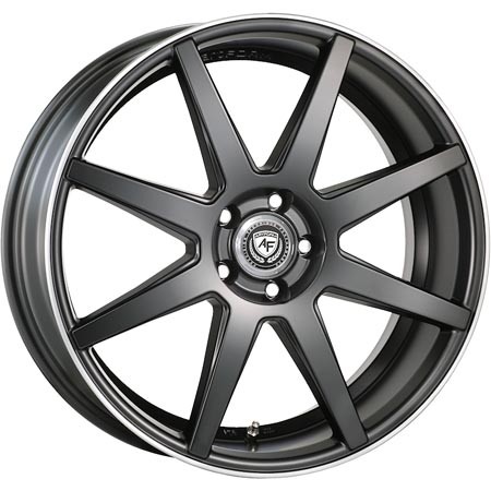 artFORM AF-302 Flat Black Rim Polished 9,5x20 5x114,3 ET35 Velge