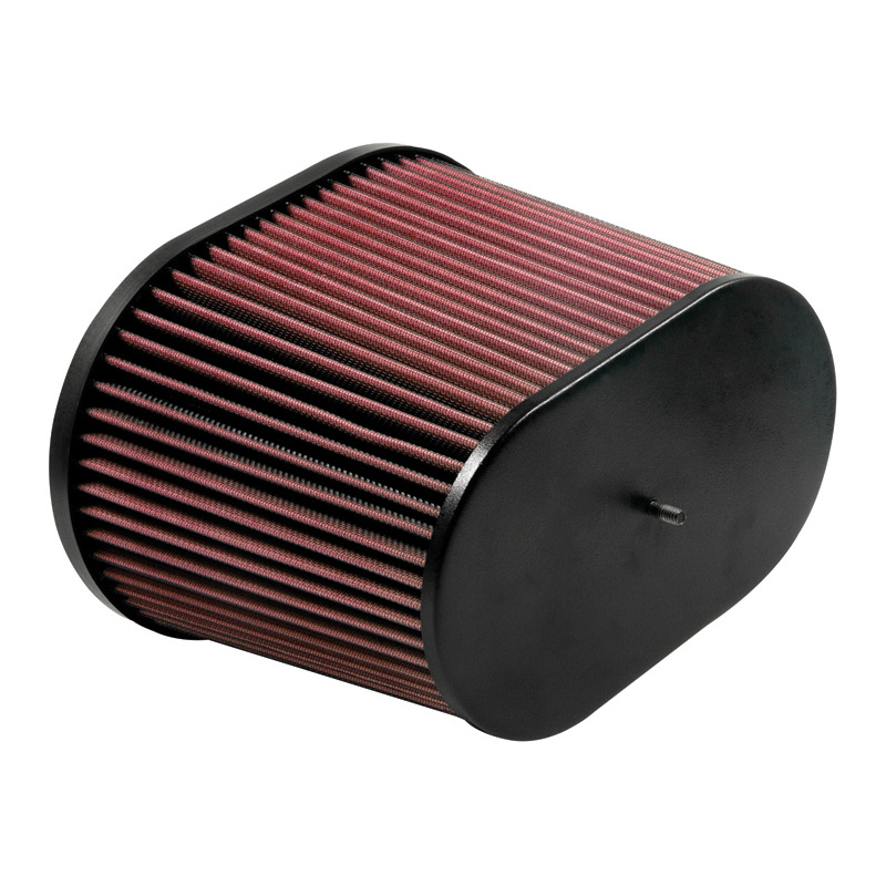 K&N Filtre à Air Universel Ovale/Conique 94mm raccordement, 260mm x 183mm de base, 229mm x 137mm en haut, 200mm hauteur (RC-5178)