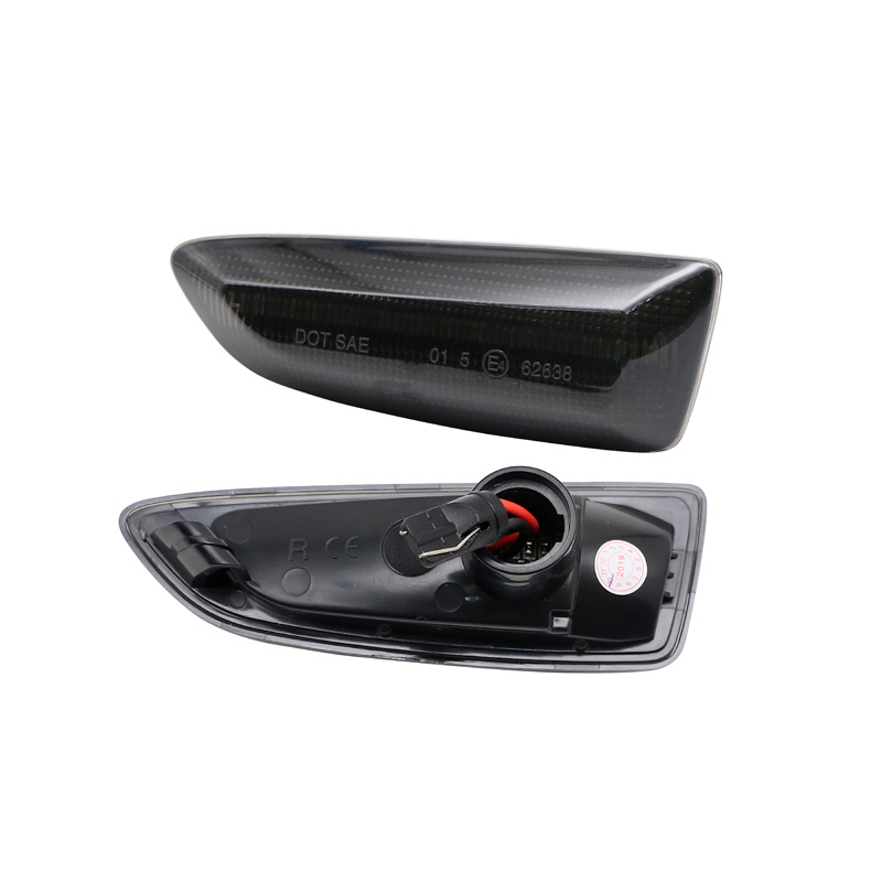 Set de Clignotants Latéraux LED sur mesure pour Opel divers modèles - Fumée - incl. Feux Dynamiques