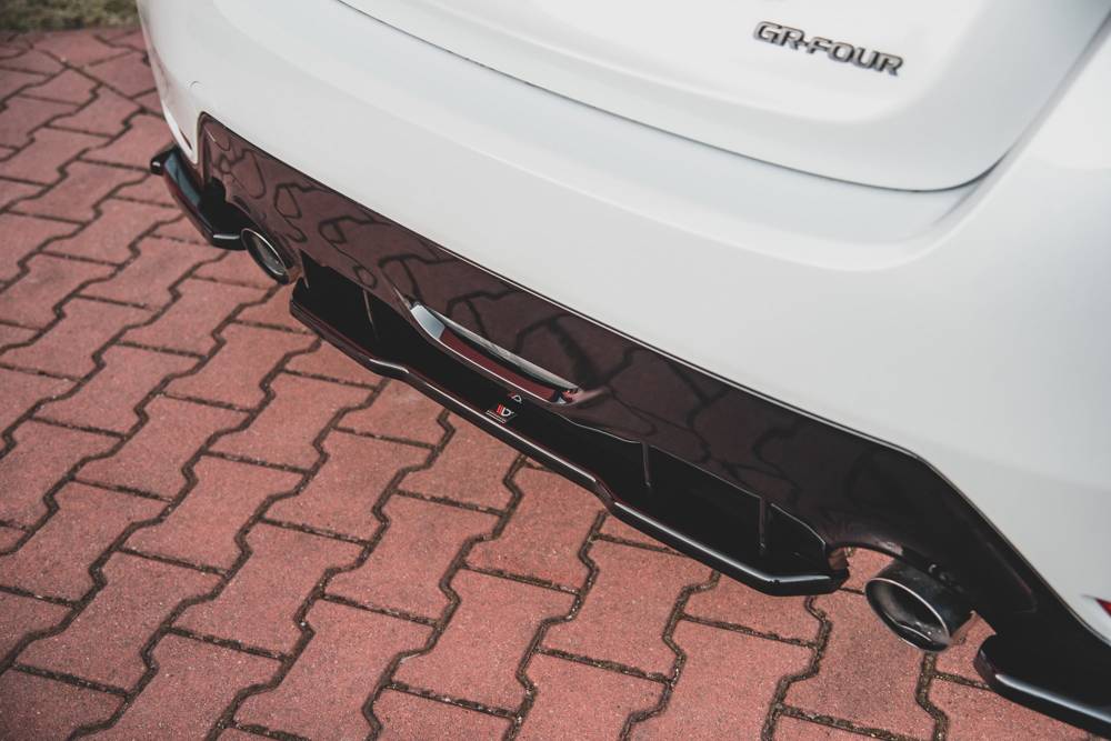 Diffuser Toyota GR Yaris MK4 Maxton Glans Zwart