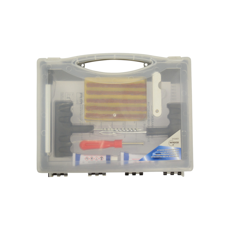 Benson Kit de réparation pour pneu 28 pièces