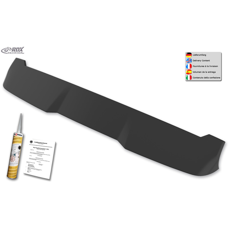Becquet de toit sur mesure pour Citroën Jumper 2003- / Fiat Ducato 2003- / Opel Movano 2022- / Peugeot Boxer 2003- (H1) (PU)
