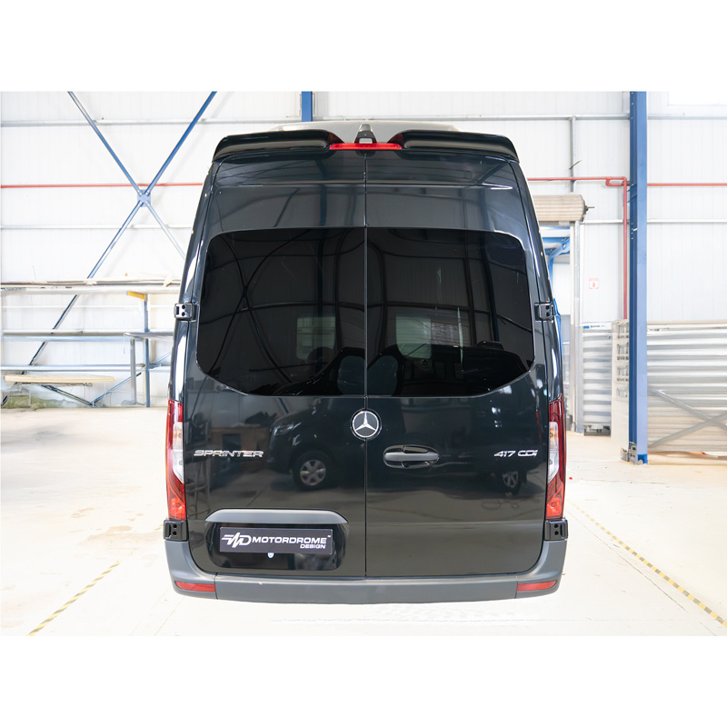 Motordrome Becquet de toit sur mesure pour Mercedes Sprinter (H2) 2006-2018 & 2018- / Volkswagen Crafter (H2) 2006-2016 (PU)
