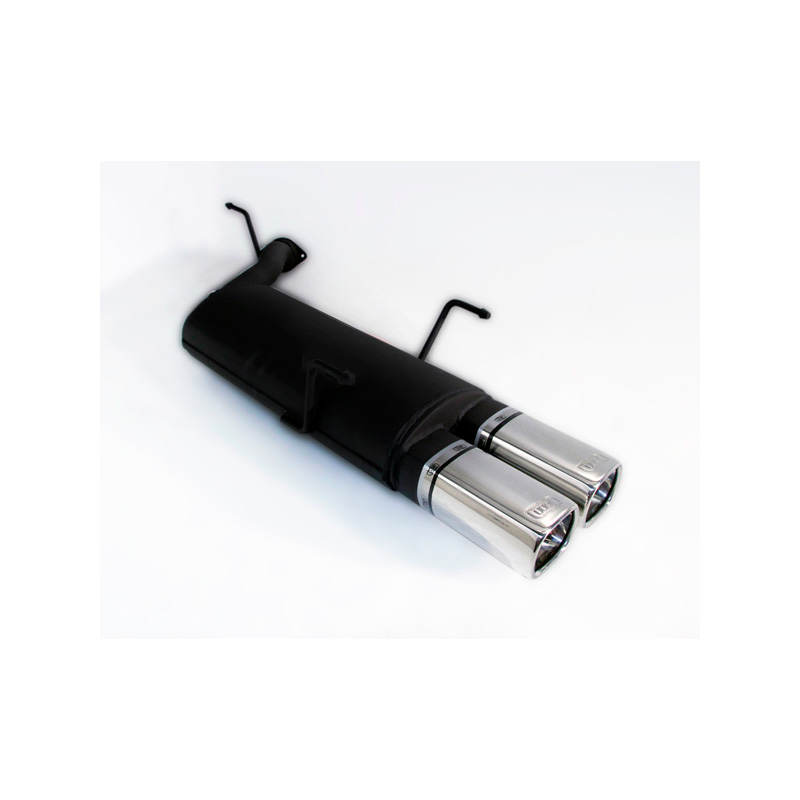 Échappement sur mesure pour Opel Vectra B Facelift HB/Sedan 1.6 16V 74kW/1.8 16V 92kW/2.0 16V 100kW 1999-2002 2x 80x65mm
