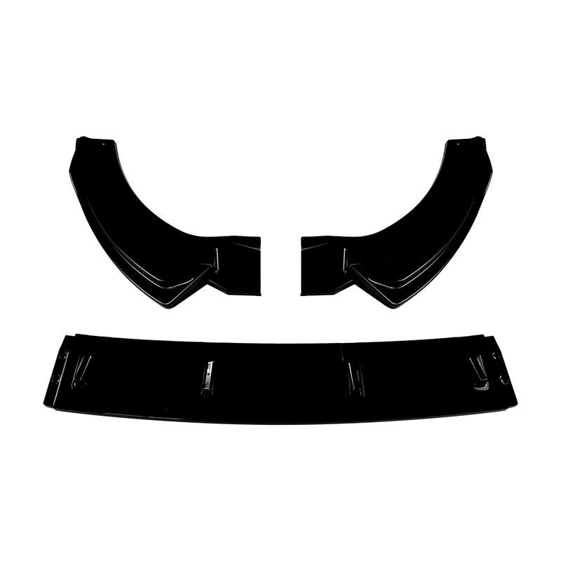 Spoiler avant sur mesure pour Mercedes Classe-V (W447) SE 2019-2023 (ABS Noir luisant)