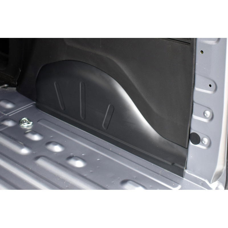 RGM Set couvres de garde-boues intérieur sur mesure pour Opel Combo 2018- / Citroën Berlingo 2018- / Peugeot Partner 2018- (Empattement court) Noir