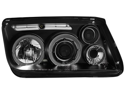 Phares VW Bora Angel Eyes noire