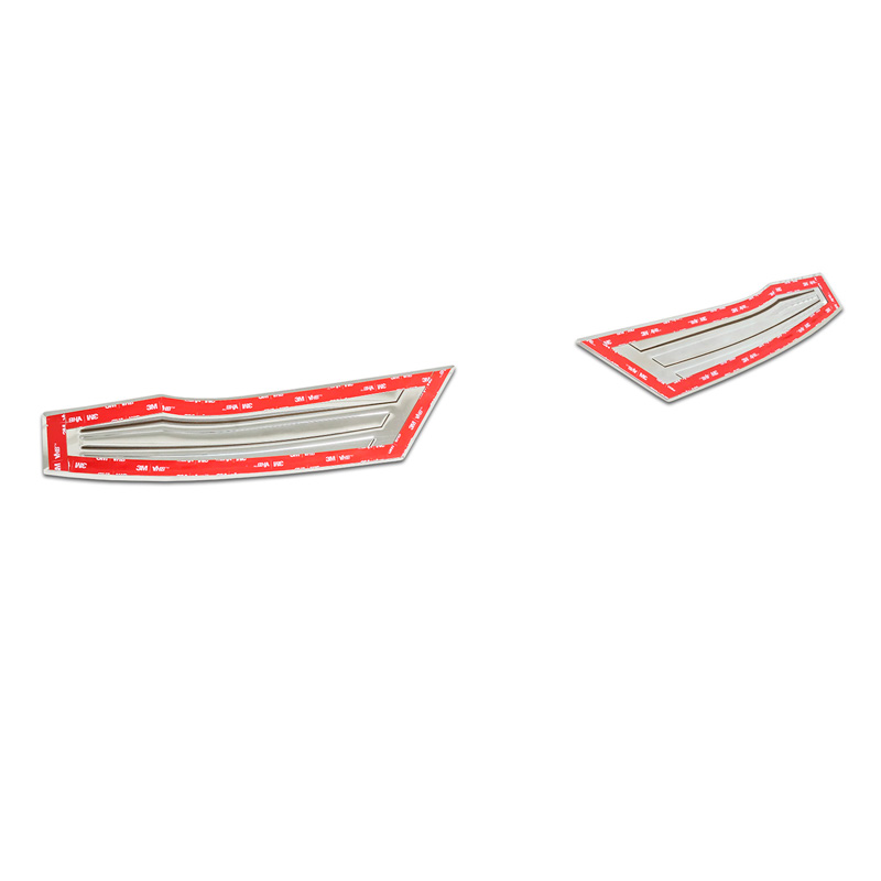 Avisa Protection de seuil arrière inox sur mesure pour Ford Explorer EV 2024- 'Ribs'