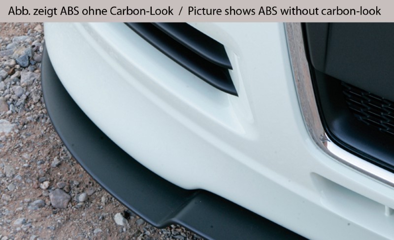 Spoilerzwaard Carbon-look Voor Spoilerlip Audi A3 8P Facelift AB
