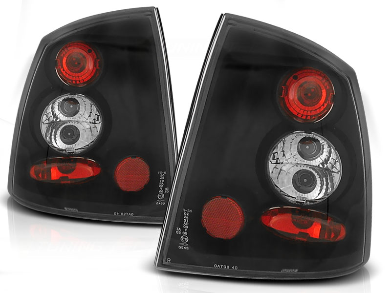 Feux arriere Opel Astra G Coupe lexus noire