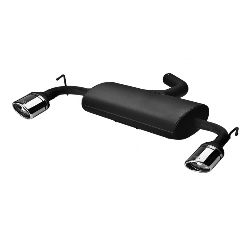 Échappement double sur mesure pour Seat Altea 1.4i 64kW/1.6i 75kW/2.0 FSi 110kW/1.9 TDi 77kW/2.0 TDi 100/103kW 2004-2015 120x80mm