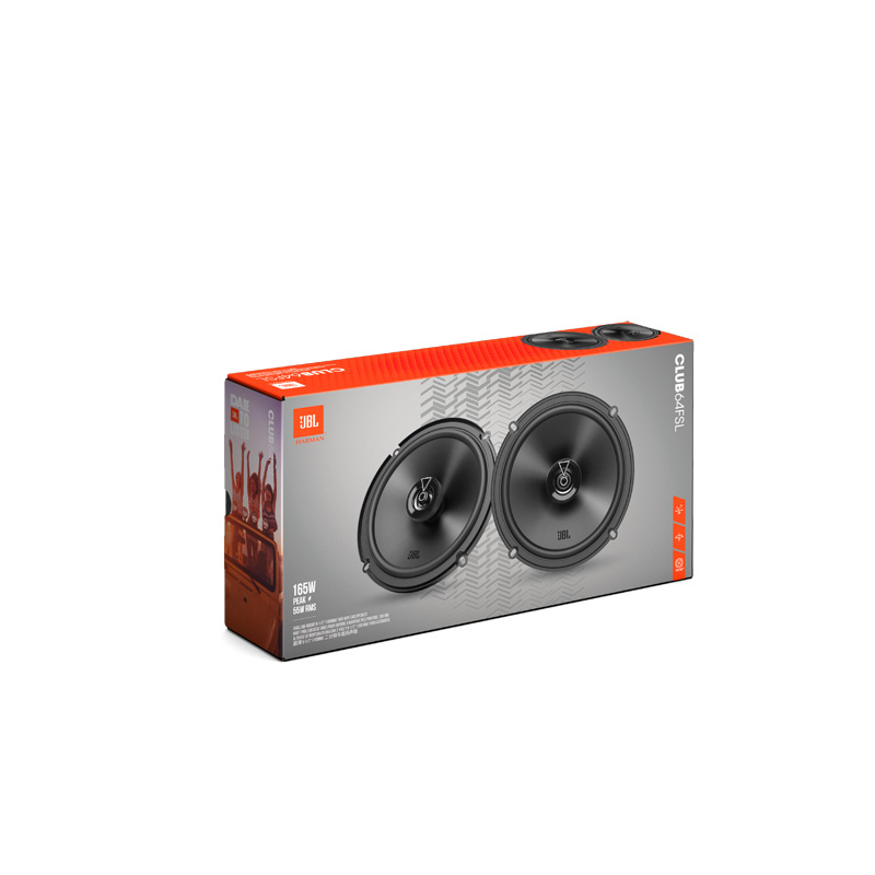 JBL Club Gen3 64FSL 6.5'' (16cm) Set de haut-parleur Coaxial peu profond