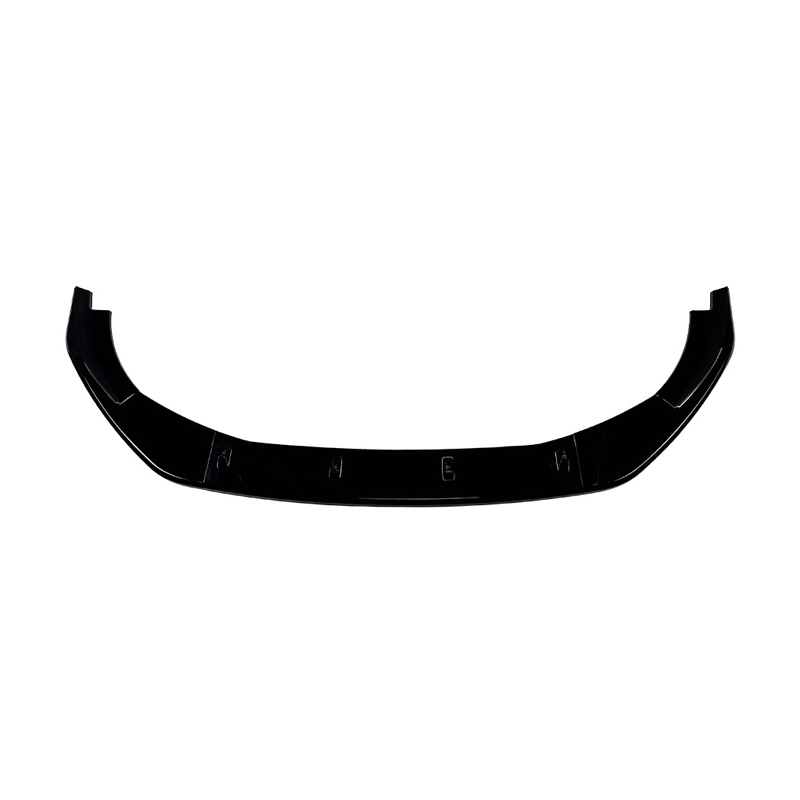 Spoiler avant sur mesure pour Volkswagen Golf VI GTi 2008-2012 (ABS Noir luisant)