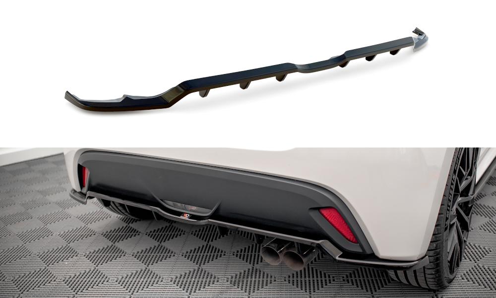 Diffuser V.2 Toyota Yaris MK4 Maxton Glans Zwart
