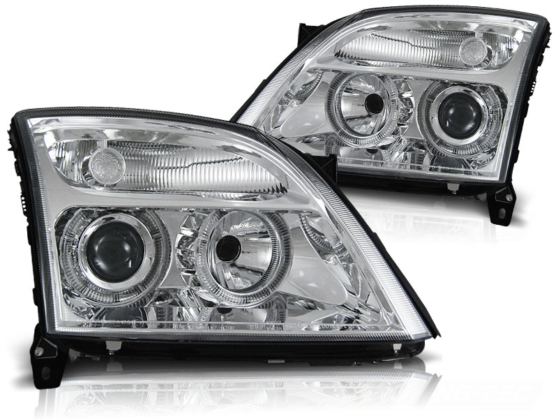 Phares Opel Vectra C/Signum Angel Eyes chrome