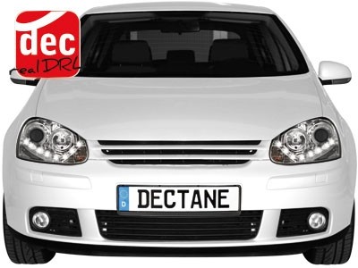 Headlights VW Golf V 03-09 Devil Eyes Dlite LED Chrome