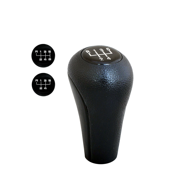 Simoni Racing Pommeau de Vitesse OEM sur mesure pour BMW E36/E46/E34/E39/E38 - Noir incl. 2 Schémas de Passage des Vitesses