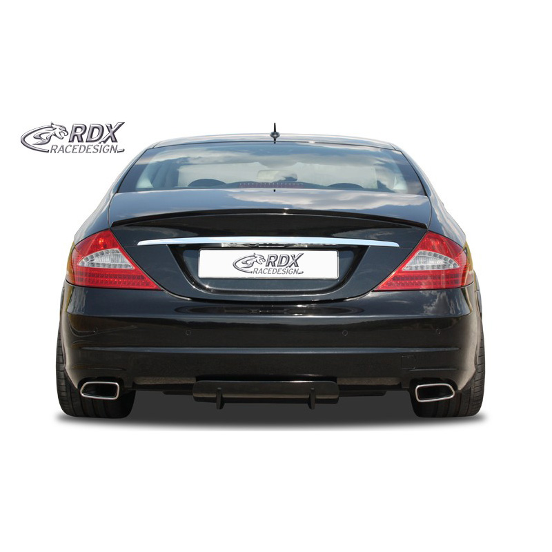 Jupe arrière 'Diffuseur U-Diff' sur mesure pour Mercedes Classe-CLS C219 2004-2010 (PU)