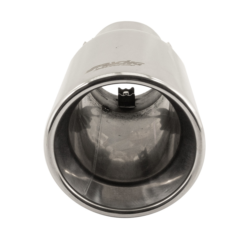 Simoni Racing Embout d'Échappement Rond Inox - Ø103xL200mm - Montage ->72mm