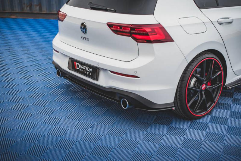 Diffuser Volkswagen Golf 8 GTI Glans Zwart