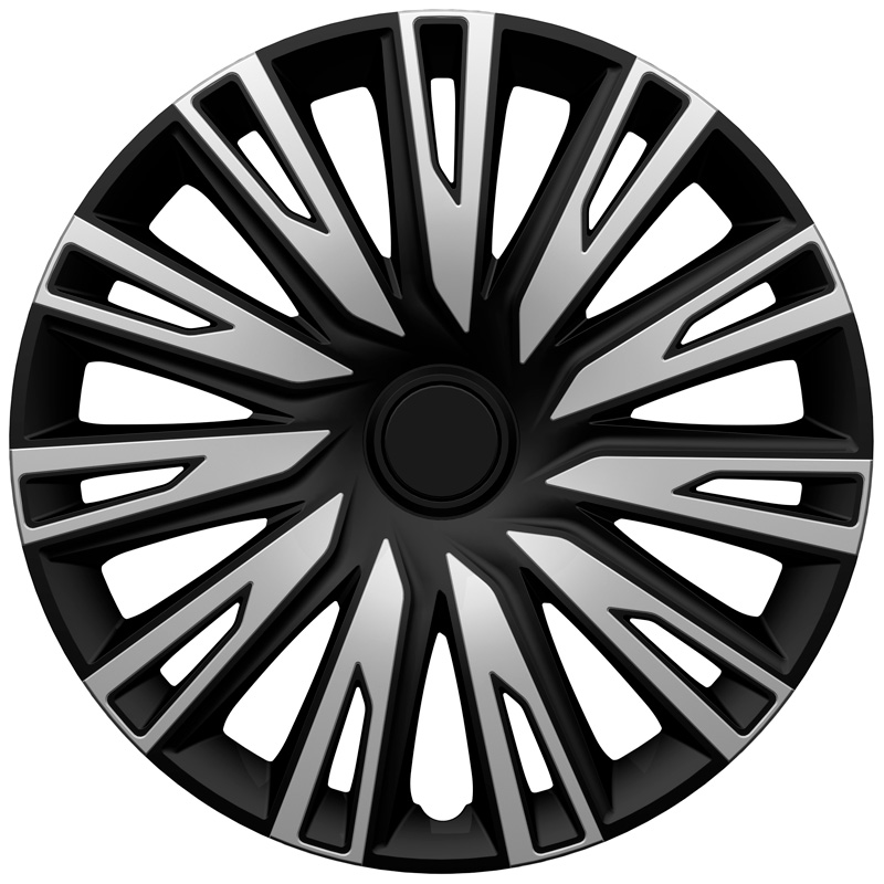 Jeu d'enjoliveurs Copra 14-inch argent/noir