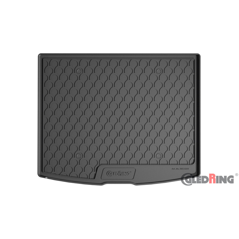 Coquille coffre-arrière Rubbasol (caoutchouc) sur mesure pour BMW Série 2 (U06) Active Tourer 2021-(avec sièges arrière fixes)