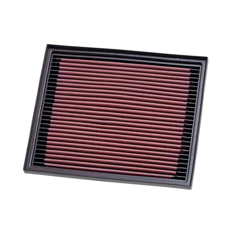 K&N Filtre à air de remplacement sur mesure pour Citroën C3/C4/Berlingo/C-Elysee/Expert/Jumpy/Spacetourer & Peugeot 3008, 308, 5008, 508, Partner 1.6 D 2015- & Opel Crossland X&Grandland X 1.6D 2017- & Range Rover/Discovery 4.0/4.6 & Toyota Proace (33-