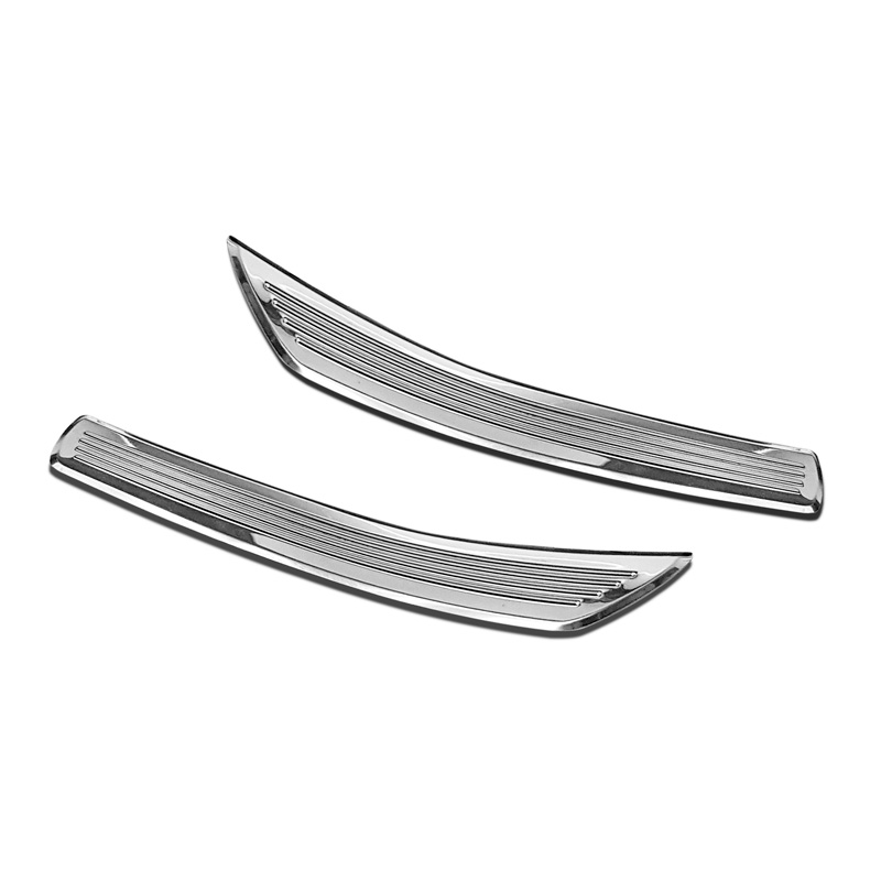 Seuils de portes inoxydable sur mesure pour Mercedes GLC/GLC Coupe 2015-2019 & FL 2019- 2-pièces (portes arrières)